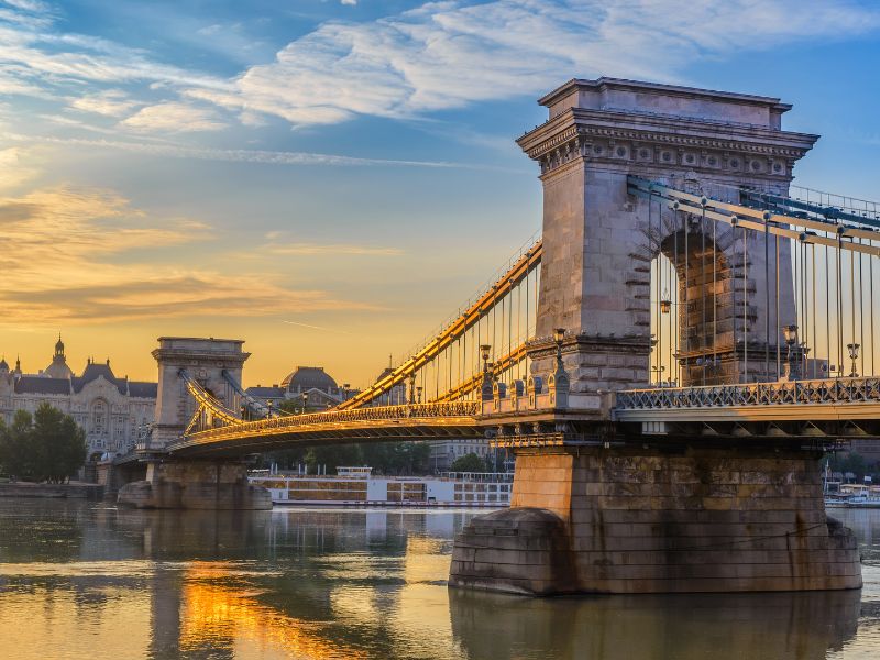 Brücke in Budapest