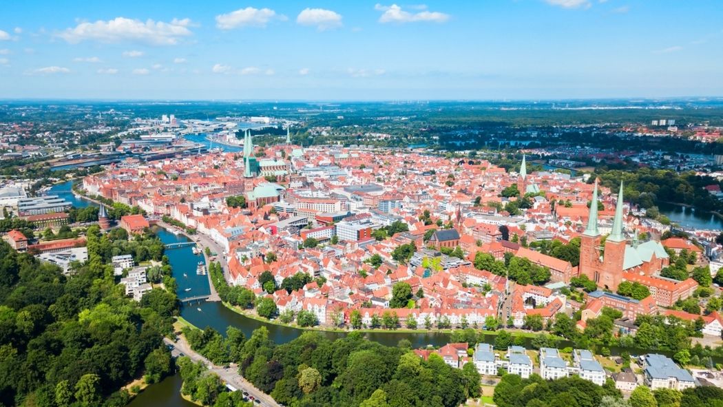 Lübeck von oben