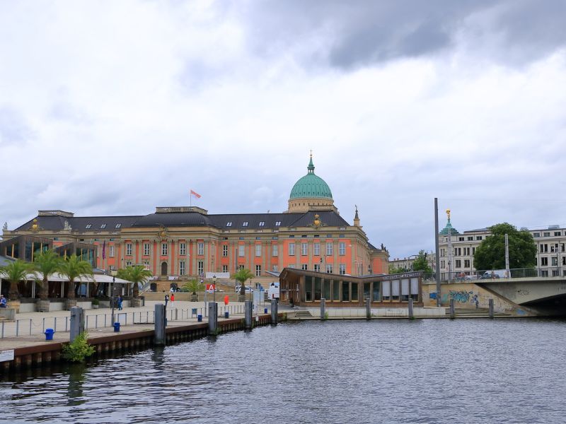 Potsdam Hafen Startpunkt der Bootstour