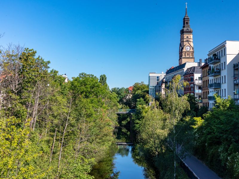 Karl Heine Kanal in Leipzig