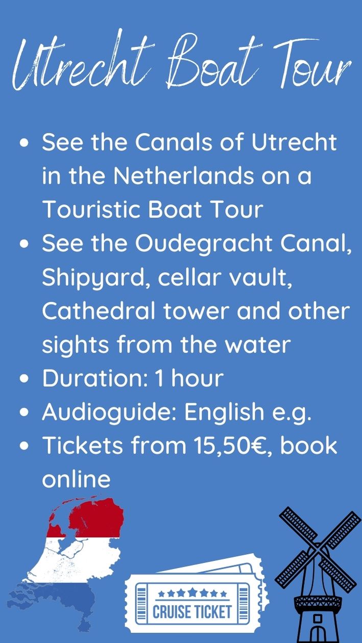 Utrecht Boat Tour Facts